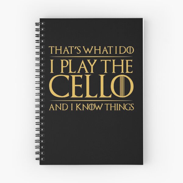 Item preview, That's What I Do I Play The Cello And I Know Things designed and sold by pepperjaw.
