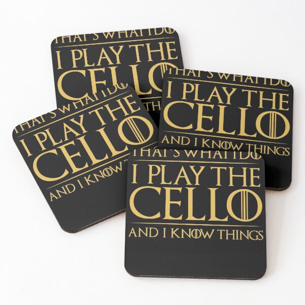 Item preview, That's What I Do I Play The Cello And I Know Things designed and sold by pepperjaw.