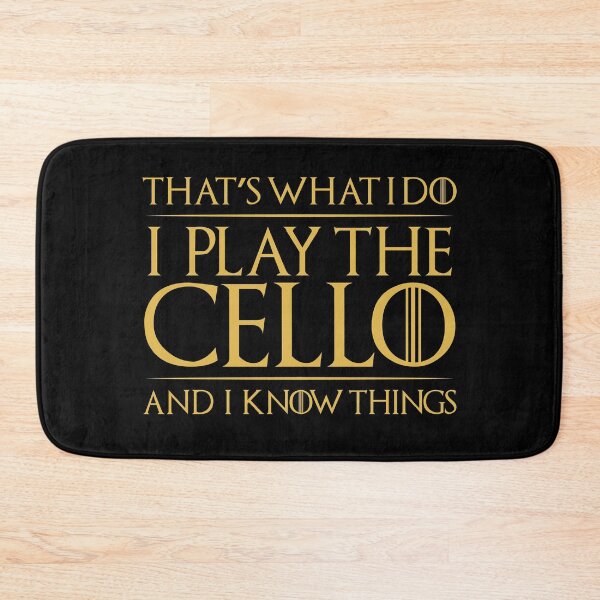 Item preview, That's What I Do I Play The Cello And I Know Things designed and sold by pepperjaw.