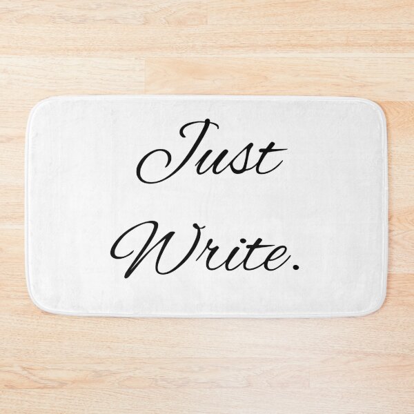 Item preview, Just Write. Vertical Black designed and sold by TeaRoseWriter.