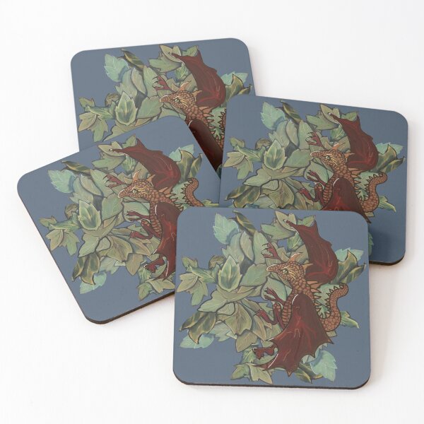 Item preview, Dragon Three -blue grey designed and sold by KassyKeppol.