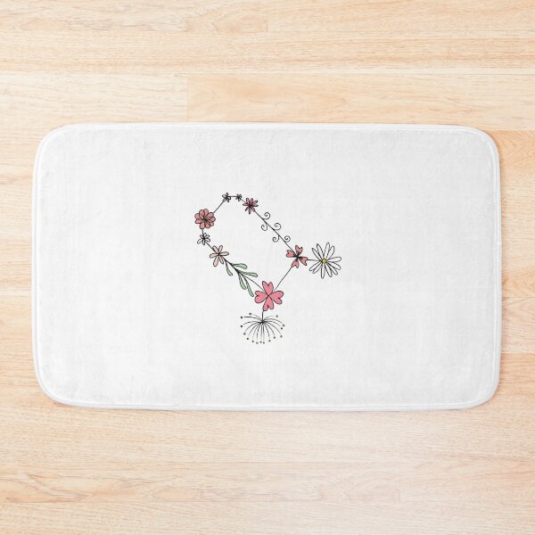 Item preview, Flowered Gemini constellation designed and sold by drawelooo.