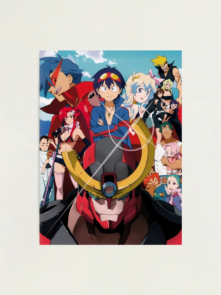 tengen toppa gurren lagann-simon  Gurren laggan, Anime, Imagens marvel