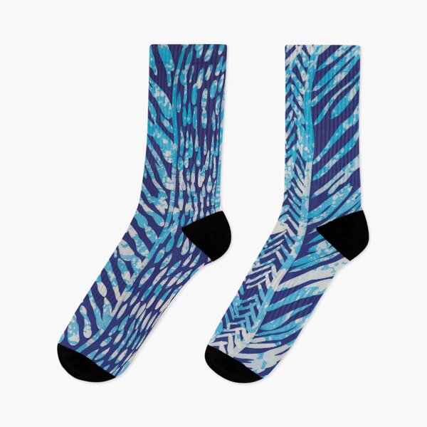 Item preview, Blue Batik Tribal Stripe designed and sold by Leslie Rogers Todder.