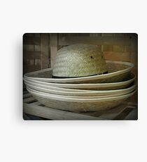 Hats Off to the Amish Canvas Print