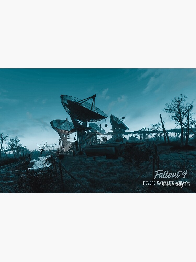 "Revere Satellite Array" Poster by Bluesky35 Redbubble