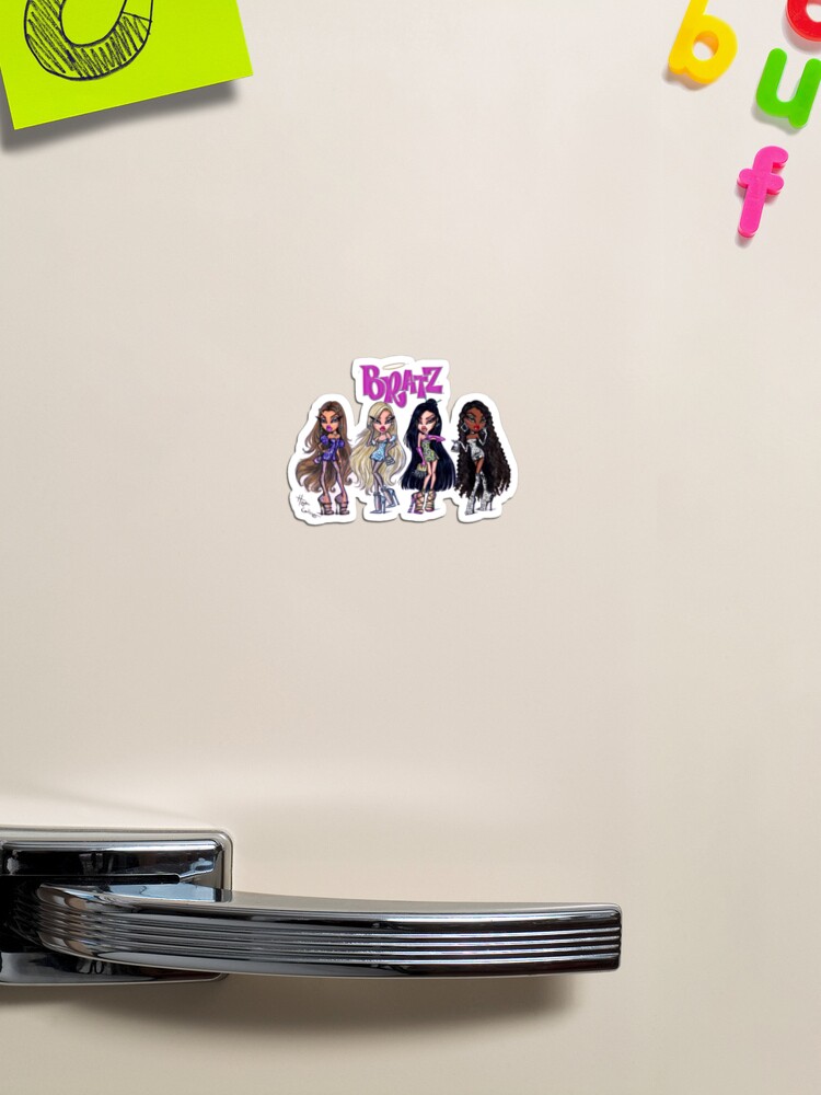 Bratz Dolls Logo Sticker for Sale by danibr0wn