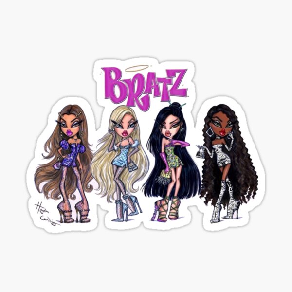 Cute little Bratz stickers from 2003 :) #bratzdoll #bratzdolls