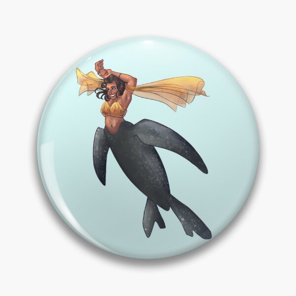 Item preview, Sea Turtle Mermaid designed and sold by Rutabaga-Bug.