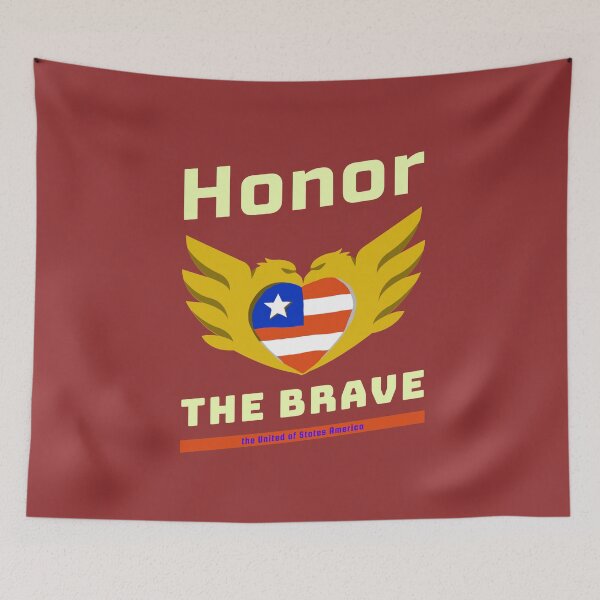 Item preview, Honor the Brave designed and sold by vibeno1.