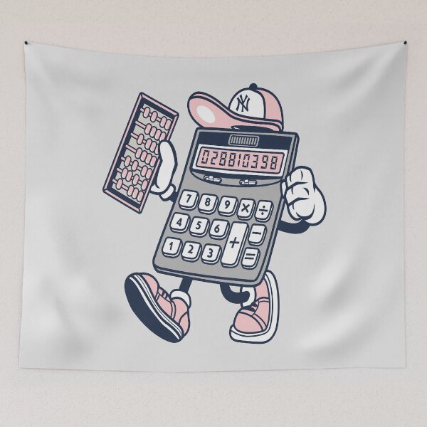 Item preview, Calculator designed and sold by cartoonbug.