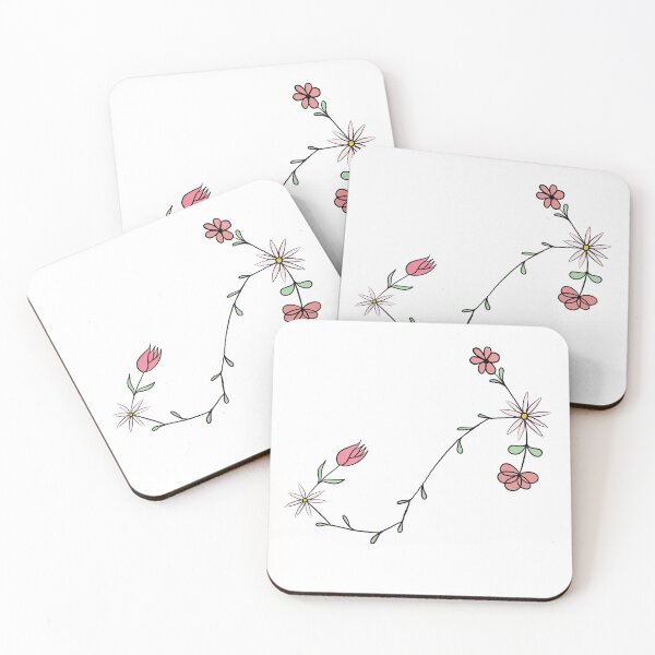 Item preview, Flowered Scorpio constellation designed and sold by drawelooo.