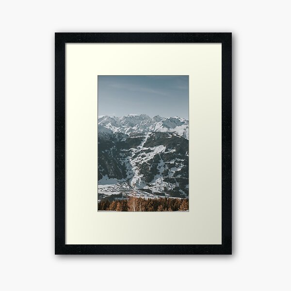 Verbier Framed Art Print