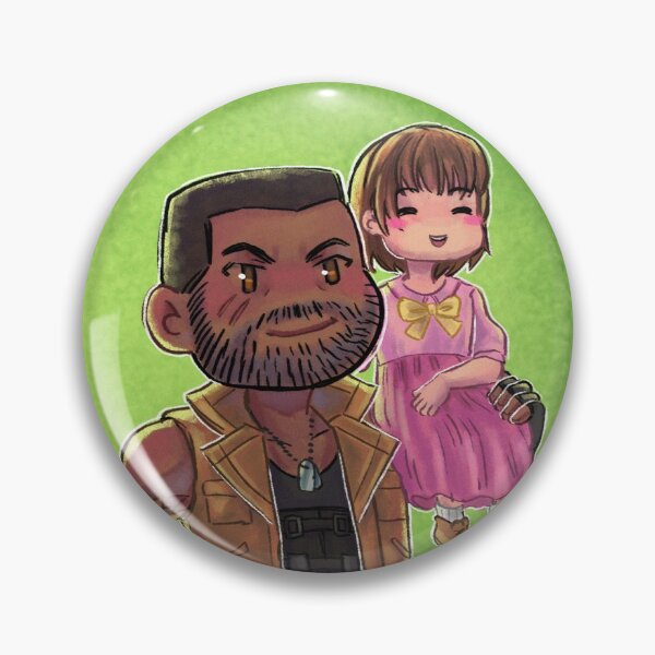 Item preview, FF7 Chibi - Barret designed and sold by CherryVane.