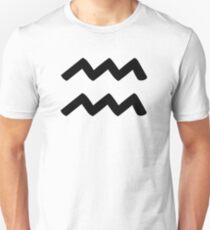 Aquarius - Waterbearer - Astrology Sign Unisex T-Shirt
