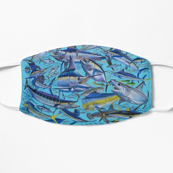 Offshore Gamefish Collage Flat Mask