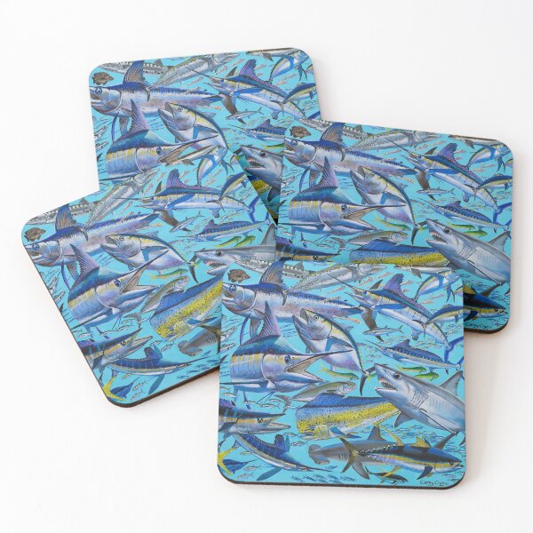 Item preview, Offshore Gamefish Collage designed and sold by Carey Chen.
