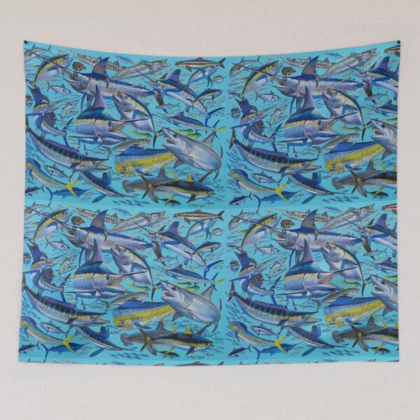 Item preview, Offshore Gamefish Collage designed and sold by Carey Chen.