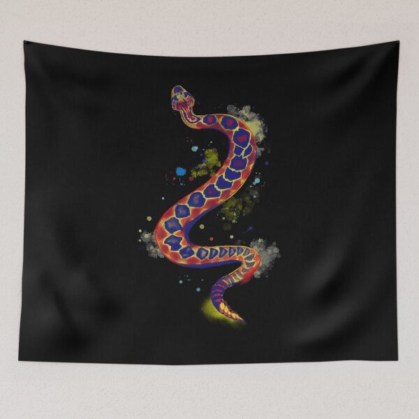 Item preview, colourful Snake designed and sold by alwe-designs.