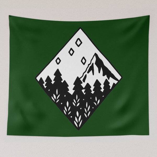Item preview, Mountain Landscape || Nature || Camping || Hiking || Outdoors designed and sold by Hilary Leslie.