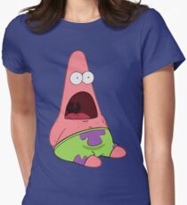 Surprised Patrick Women's Fitted T-Shirt