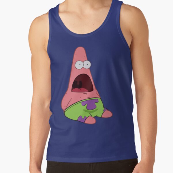 Surprised Patrick Tank Top