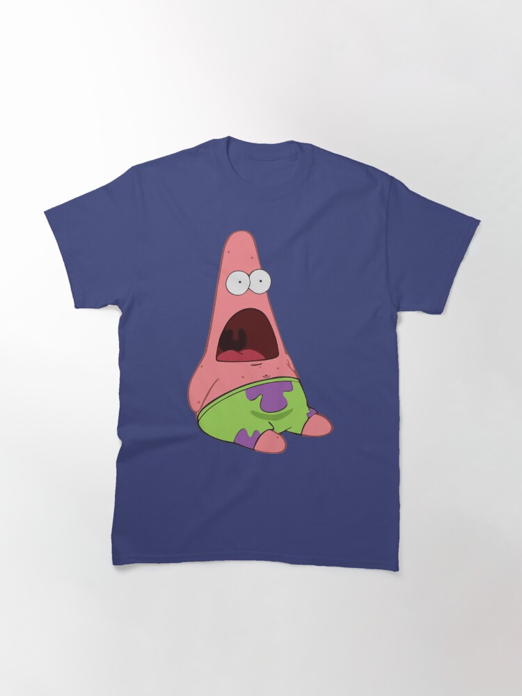 Vista alternativa de Camiseta clásica Patrick sorprendido