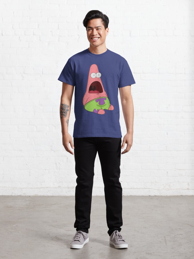 Vista alternativa de Camiseta clásica Patrick sorprendido