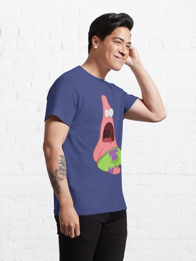 Vista alternativa de Camiseta clásica Patrick sorprendido