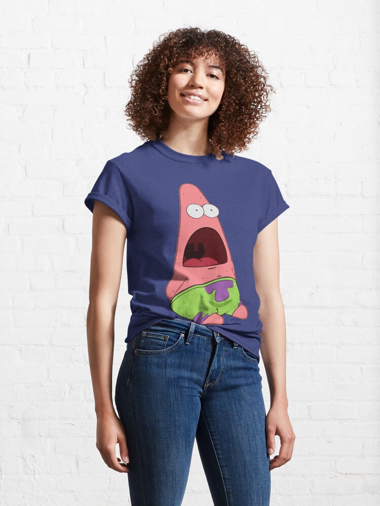 Vista alternativa de Camiseta clásica Patrick sorprendido