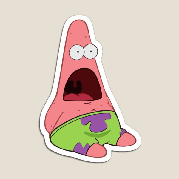 Surprised Patrick Magnet