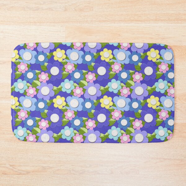 Item preview, Felt Look Flowers With Stitching by Cherie designed and sold by CheriesArt.