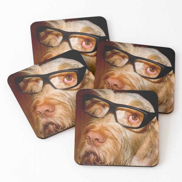 Item preview, Smart thinking Spinone designed and sold by FOLK ART FUSION by heidiannemorris.