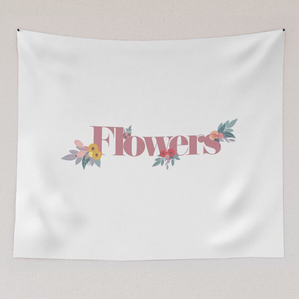 Item preview, Flowers lettering designed and sold by Alisdesign.