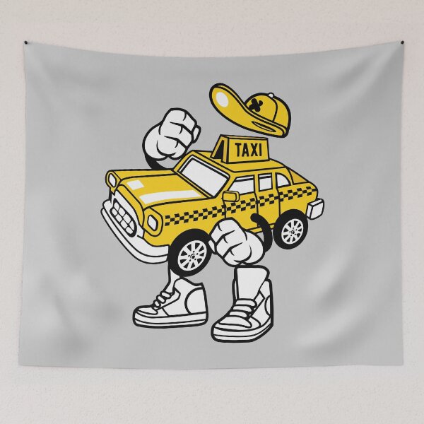 Item preview, Taxi designed and sold by cartoonbug.