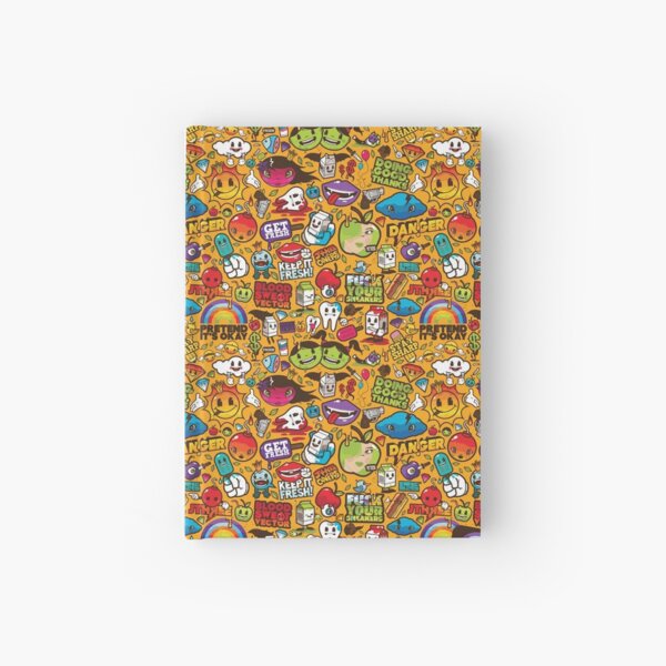 Psychedelic Apples of Death Hardcover Journal