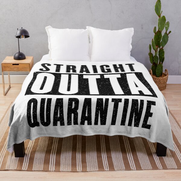 Item preview, Straight Outta Quarantine designed and sold by PureCreations.