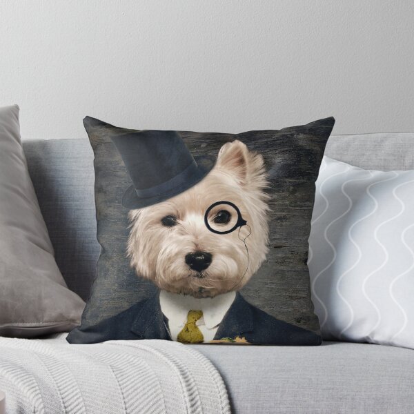 Item preview, Westie Dog Art - Sir Bunty designed and sold by thelonelypixel.