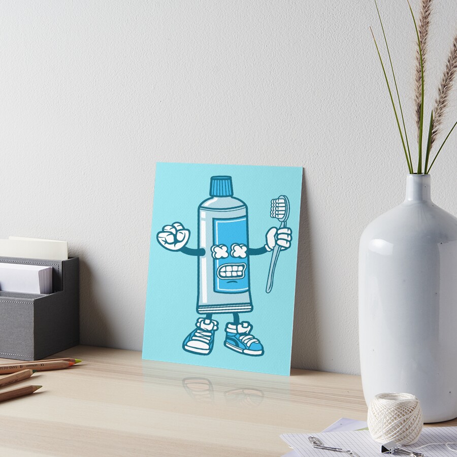 Item preview, Art Board Print designed and sold by cartoonbug.