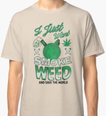 SMOKE WEED Classic T-Shirt
