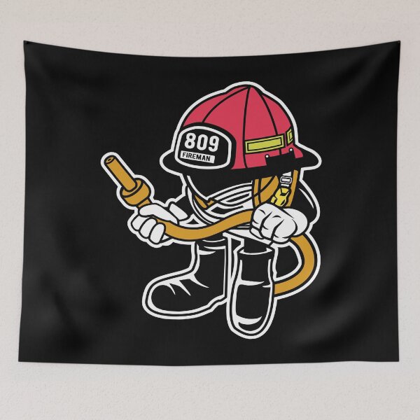 Item preview, Firefighter designed and sold by cartoonbug.