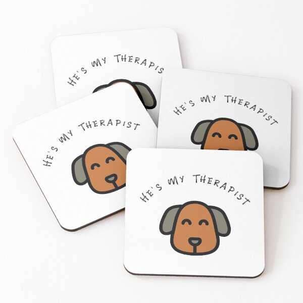 Item preview, My Therapist is My Puppy for the Therapy Dog Owner designed and sold by friendlyspoon.