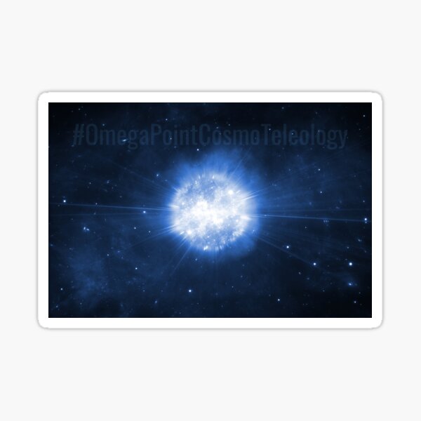 #OmegaPointCosmoTeleology Sticker