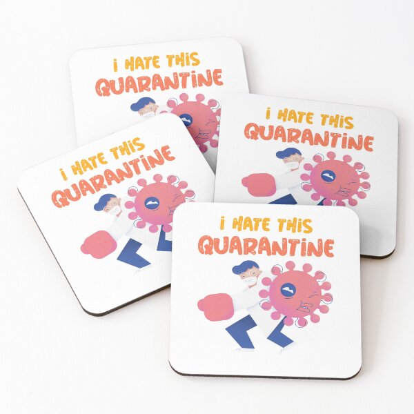 Item preview, I Hate This Quarantine Funny Coronavirus Quote for People Under Lockdown Situation designed and sold by Naumovski.