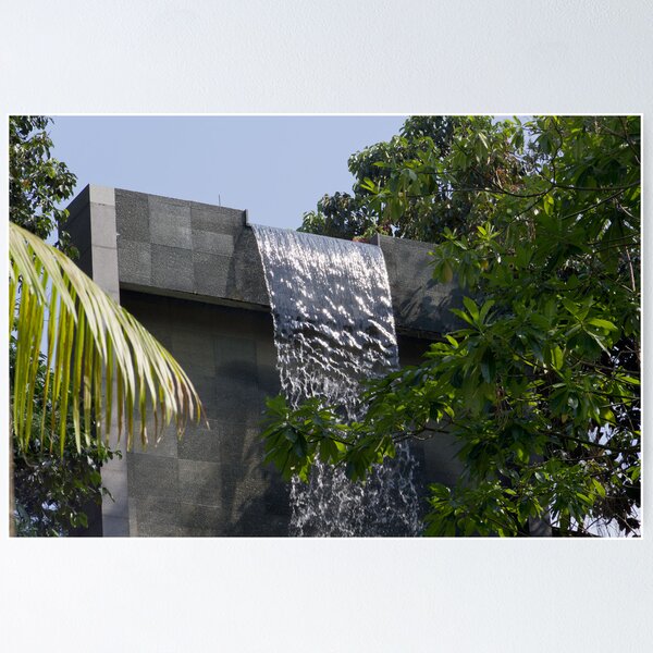 Item preview, Waterfall at the swimming pool at the Siloso Beach Resort in Sentosa designed and sold by ashishagarwal74.