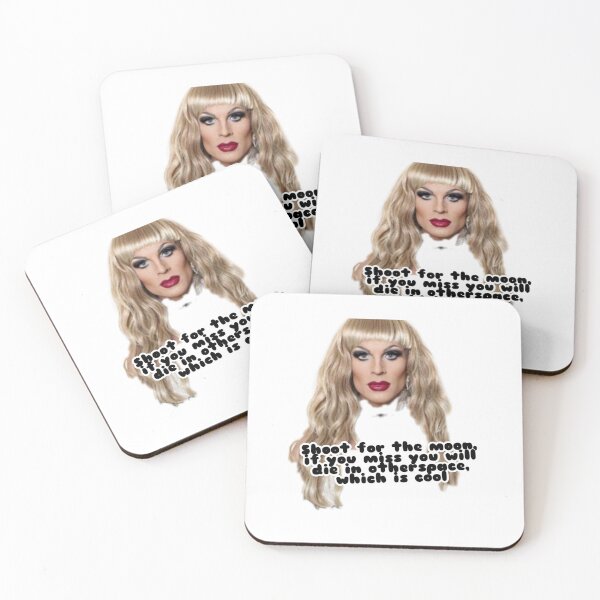Item preview, Katya Zamolodchikova shoot for the moon quote designed and sold by Abi Dillon Connolly.