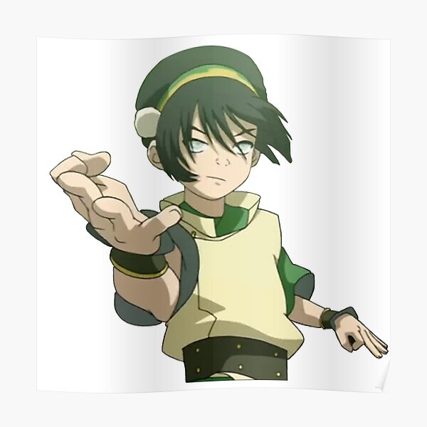 Toph Beifong Earth Bending Avatar Poster