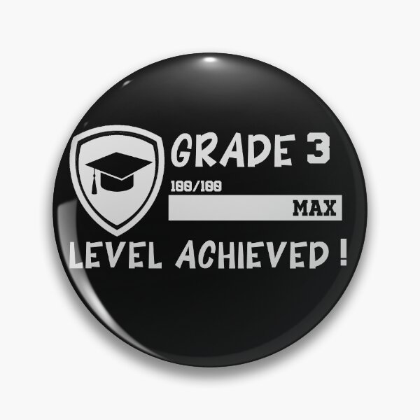 Item preview, Grade 3 Level Achieved Graduation Gamer Graduation 2020 Gifts designed and sold by YouHappyMyHappy.
