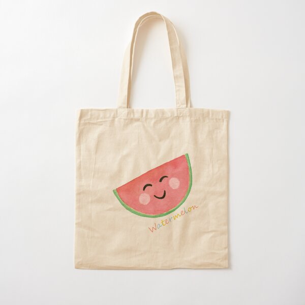 The Merry Watermelon Cotton Tote Bag