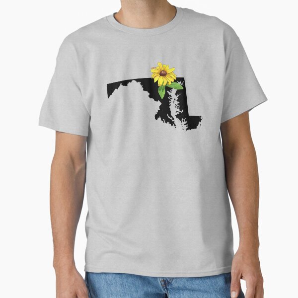 Item preview, Maryland Silhouette and Flower designed and sold by UrsulaRodgers.